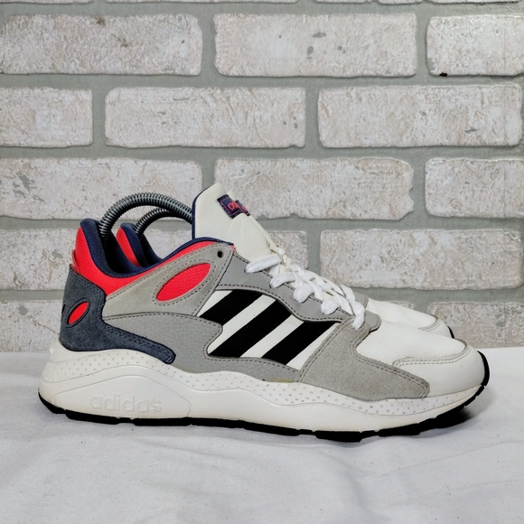 adidas Other - Adidas Crazy Chaos Athletic Shoes Men 10 Solar Red Gray Summer Fashion Sneakers